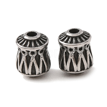 304 Stainless Steel Beads SA-CBAFBAB-09AS-D-1