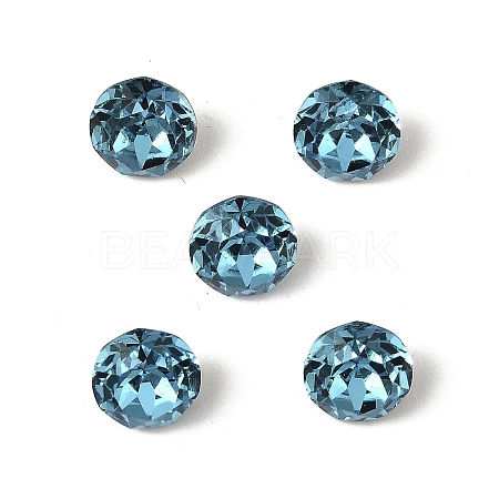 Glass Rhinestone Cabochons GLAA-A018-8mm-202-1