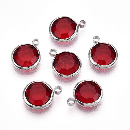 K9 Glass Charms X1-GLAA-T023-37B-03-1