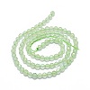Natural Prehnite Beads Strands G-G792-33A-2