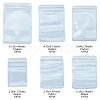 60Pcs 6 Styles Rectangle PVC Resealable Packaging Bags OPP-FS0001-17-4