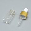 Natural Agate Openable Perfume Bottle Pendants G-E556-01C-4