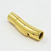 304 Stainless Steel Bayonet Clasps STAS-I013-3mm-G-1