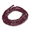 Electroplate Opaque Glass Beads Strands EGLA-A035-P3mm-A02-2