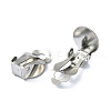 Tarnish Resistant 304 Stainless Steel Clip-on Earring Findings LS-STAS-Q318-05P-2