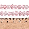 Transparent Glass Beads Strands GLAA-T023-10mm-A08-4