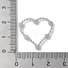 Stainless Steel Color 304 Stainless Steel Rhinestonet Pendants LS-STAS-Q312-02B-P-3