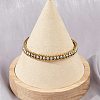 304 Stainless Steel Curb Chain Bracelets for Women BJEW-Z143-21G-2