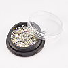 Glass Rhinestone Cabochons MRMJ-S014-002E-2