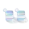 Transparent Acrylic Pendant with AB Color Plated MACR-D059-05-2