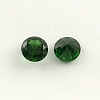 Diamond Shaped Cubic Zirconia Pointed Back Cabochons ZIRC-R004-9mm-08-2
