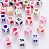 Craft Style Acrylic Beads MACR-S373-03F-1