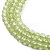 Natural Peridot Beads Strands X-G-B107-A06-01A-3