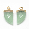Natural White Jade Pointed Pendants X-G-Q966-06-2