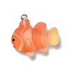 Opaque Resin Pendants RESI-D055-091P-01-2