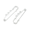 Iron Brooch Findings KK-Q491-S-2