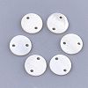 Freshwater Shell Links connectors X-SHEL-T012-72A-1