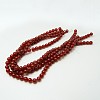 Natural Carnelian Beads Strands G-G338-10mm-02-3