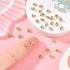 SHEGRACE Brass Bead Tips XGRQ6M684-914G-4