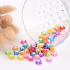 Transparent Acrylic Beads Y-TACR-S116-M-4