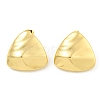 Rack Plating Brass Stud Earrings EJEW-M247-20G-1