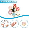 20Pcs Alloy Enamel Beads FIND-YW0009-18A-5