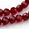 Transparent Glass Bead Strands X-GLAA-G013-6mm-97-3