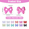 120Pcs 12 Colors Mini Resin Button FIND-GL0002-02-2