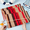 2Pcs Stripe Chair Cloth Canvas AJEW-GF0012-01A-3