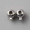 Brass Crimp Beads LS-KK-WH0031-33P-2