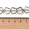 Electroplated Transparent Glass Beads Strands GL-CBA98F0-07D-4