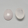 Natural Rose Quartz Cabochons G-R415-30x40-48-2