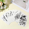 Removable Temporary Water Proof Tattoos Paper Stickers DIY-WH20013-74-3