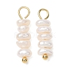 Natural Pearl Pendants PA-CBA55BD-01G-1