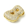 Rack Plating Brass Cubic Zirconia Pendants KK-S378-02G-B-2