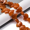 Natural Red Aventurine Beads Strands G-F783-G01-01-3
