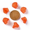 Frosted Acrylic Bead Caps MACR-S371-10A-726-4