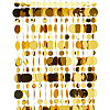 20Pcs PVC Sequin Round Beaded Curtain AJEW-CN0006-55C-1