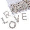 Craftdady Glitter Hotfix Rhinestone DIY-CD0001-10E-17