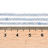Natural Aquamarine Beads Strands G-B171-C01-2mm-5