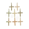 Golden Brass with Glass Pendants KK-A209-15G-1