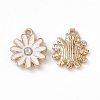 Alloy Rhinestone Pendants PALLOY-P287-01LG-04-1