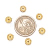 Iron Crystal Rhinestone Spacer Beads RB-A008-8MM-G-3