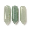 Natural Green Aventurine Pointed Pendants G-C158-05L-1