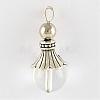 Natural Quartz Crystal Pendants G-Q459-02S-1