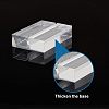 Acrylic Name Card Holder TACR-WH0001-09-4
