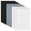15Pcs 3 Colors Self-adhesive PVC Sheets DIY-BC0016-68-1