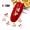 Textured Brass Nail Care Decoration Accessories MRMJ-WH0062-18RG-1