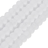 Transparent Glass Beads Strands X1-EGLA-A034-T8mm-MD19-1