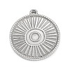 Non-Tarnish 304 Stainless Steel Pendant Cabochon Settings STAS-F287-48P-1